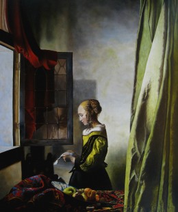 D après Vermeer - La Liseuse - 2002