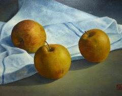 Trois pommes dorées - 2008