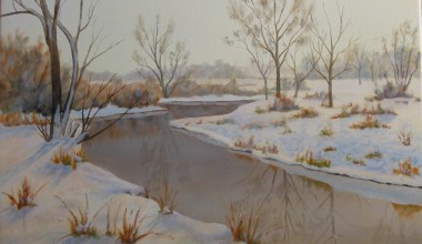 Paysage de neige - 2003