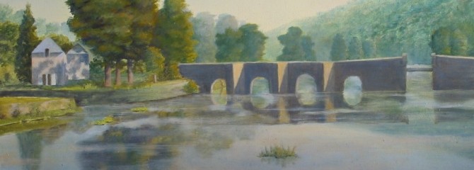 Le pont le matin - 2006